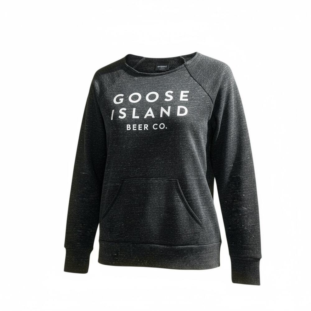 Goose Island Beer Co. Charcoal Gray Eco Tri-Blend Sweatshirt Size M